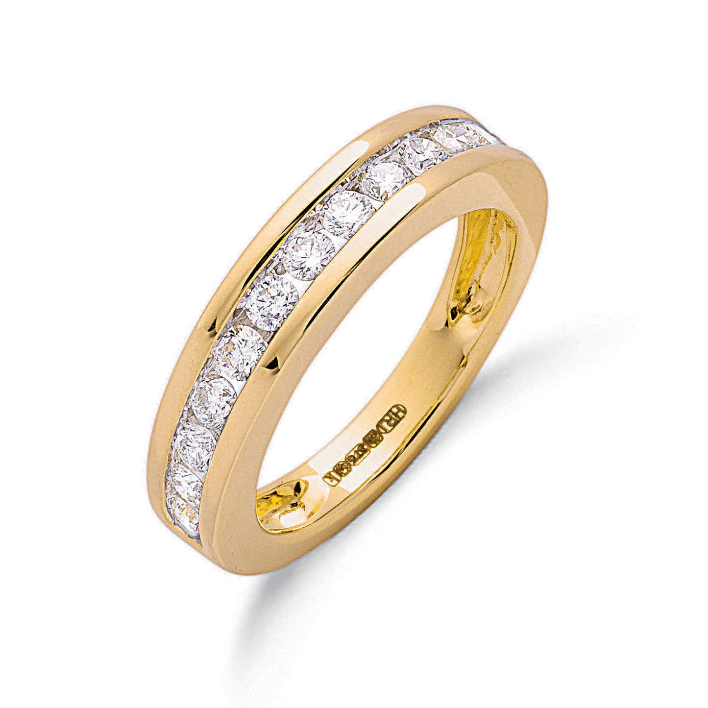 9ct Y/G 0.75ct Diamond Eternity Ring