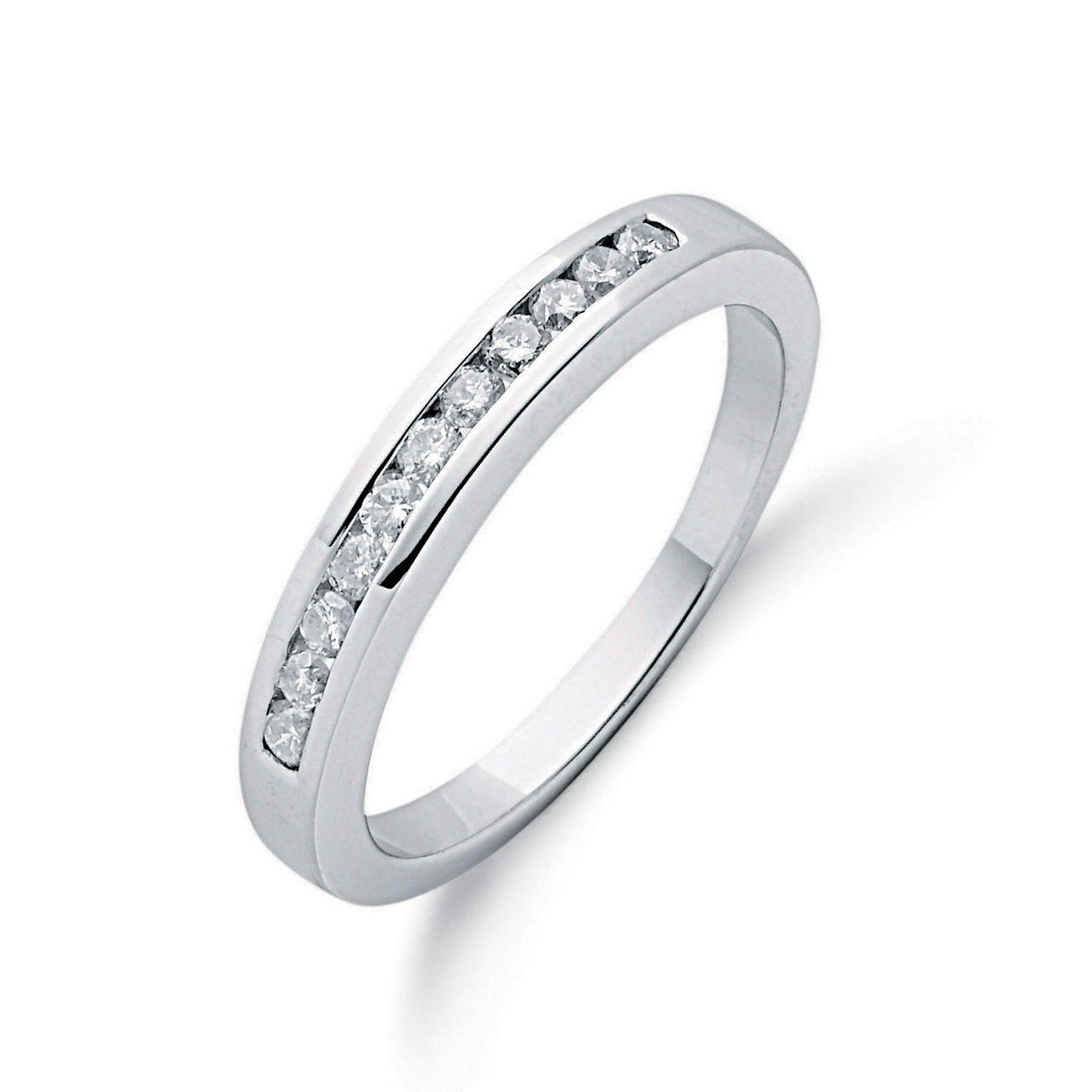 9ct W/G 0.25ctw Diamond Eternity Ring