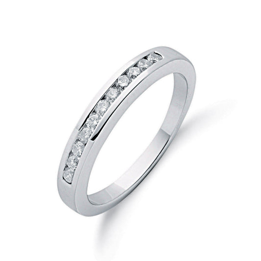 9ct W/G 0.25ctw Diamond Eternity Ring
