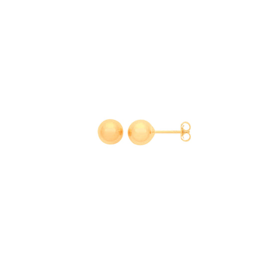 9ct Y/G 4mm Ball Studs