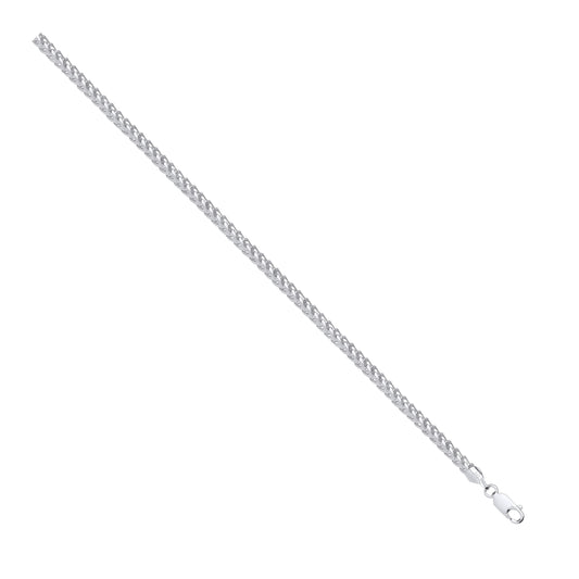 Silver 4.0mm Solid Franco Chain