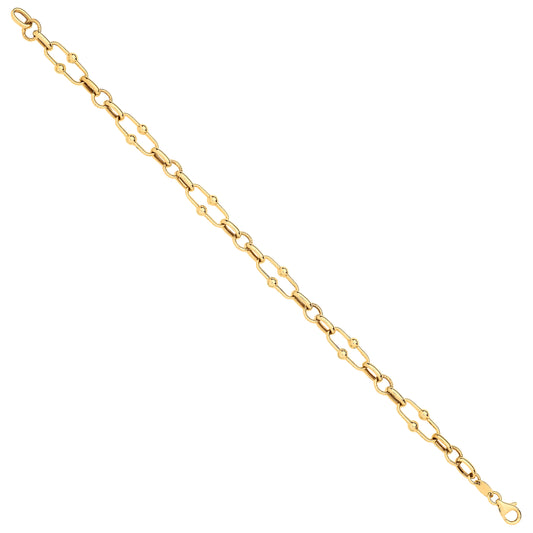 Y/G Pivot Link Ladies Bracelet