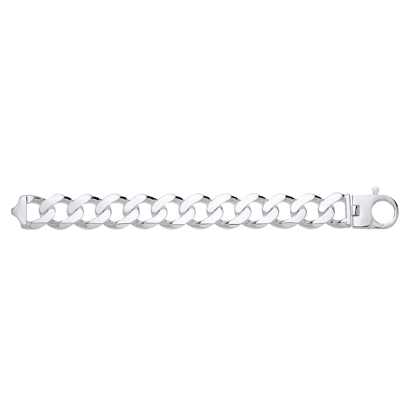 Silver 24mm Curb Chain