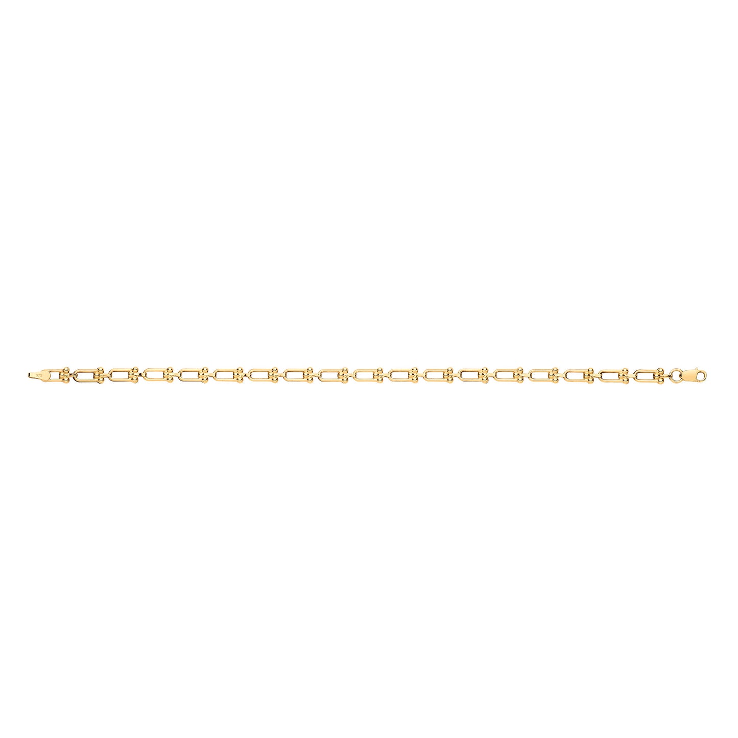 Y/G Bike Lock 4.7mm Ladies Bracelet