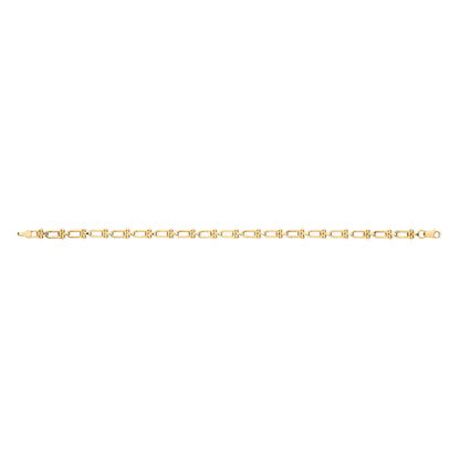 Y/G Bike Lock 4.7mm Ladies Bracelet