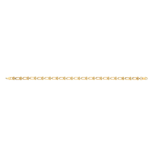 Y/G Bike Lock 4.7mm Ladies Bracelet
