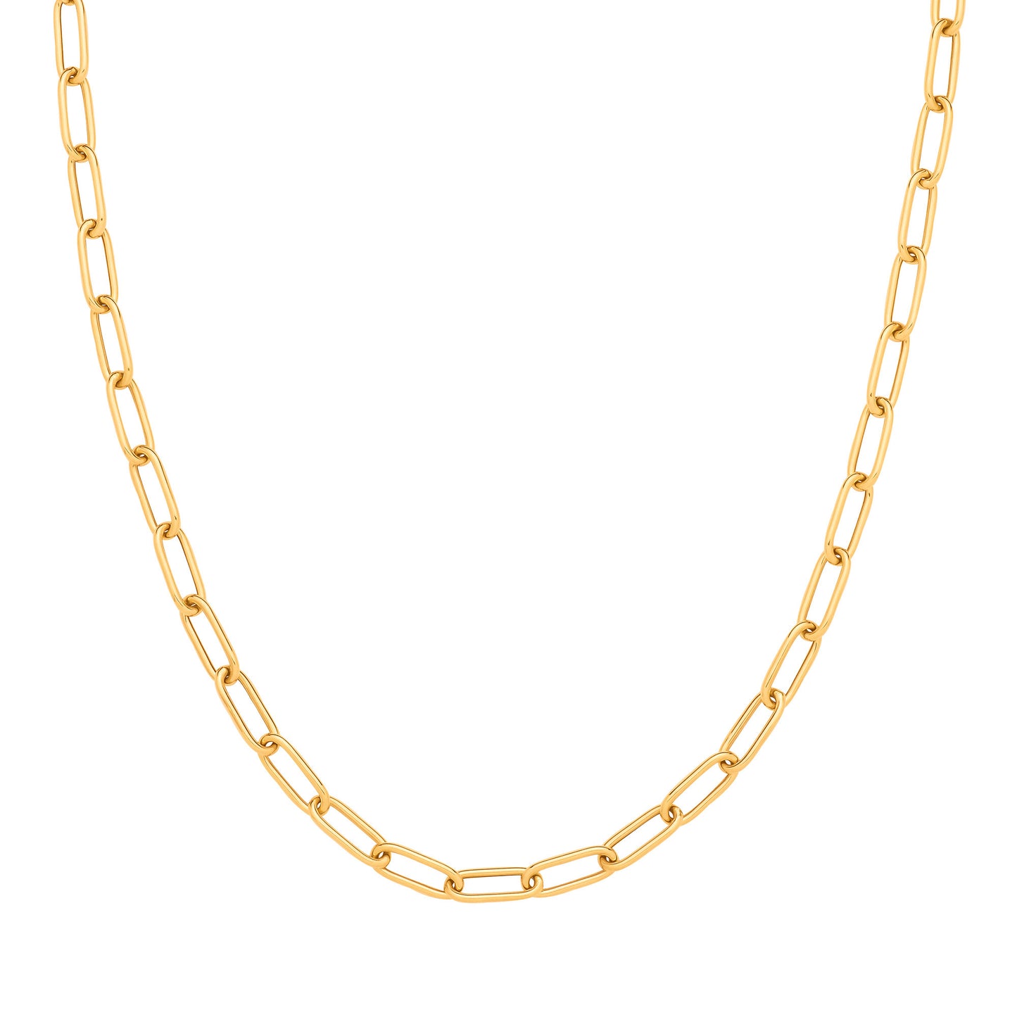 Y/G Big Paper Clip Hollow Necklace/Bracelet