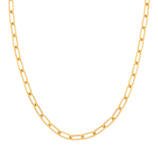Y/G Big Paper Clip Hollow Necklace/Bracelet