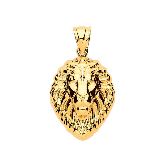Y/G Lion Head Pendant