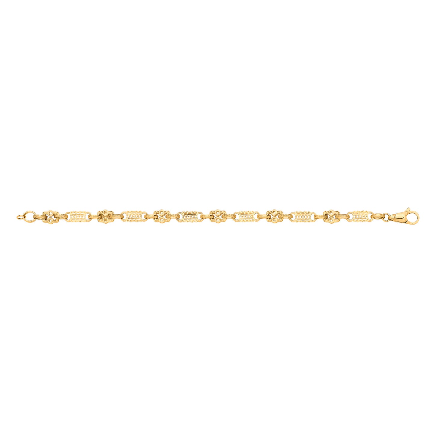 Y/G Stars & Bars Ladies Bracelet