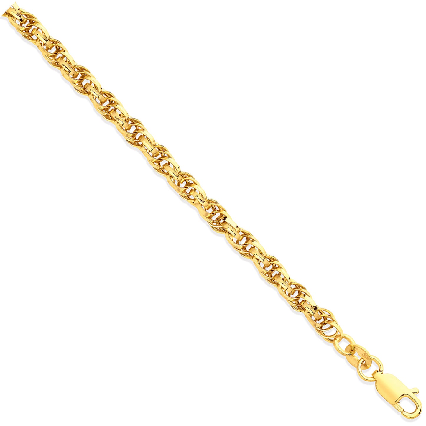 Y/G 3.7mm Hollow Prince of Wales Chain